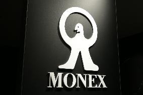 Monex signage and logo